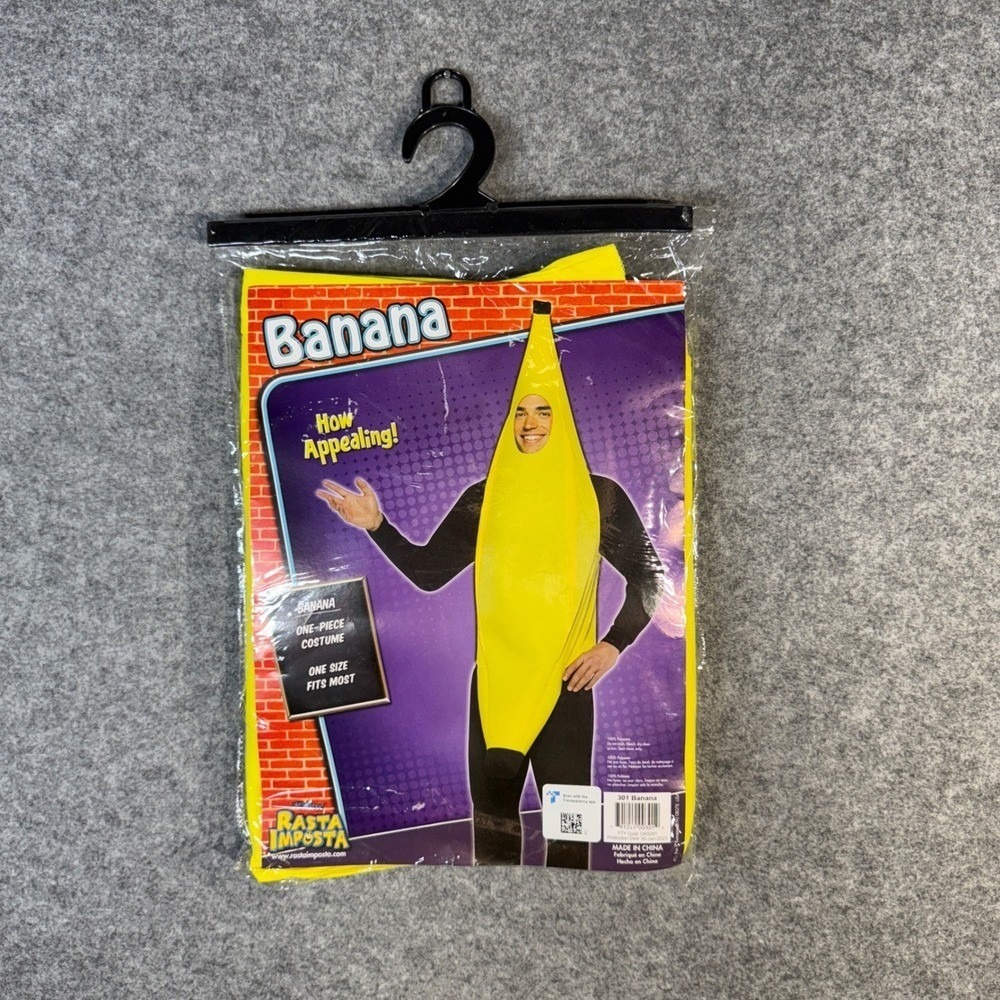 Rasta Imposta Banana Costume One Piece Fits Most Halloween Cosplay Party‎